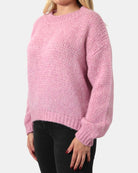 MAGLIA A GIROCOLLO ROBERTO COLLINA - ROSA - 10Decimi