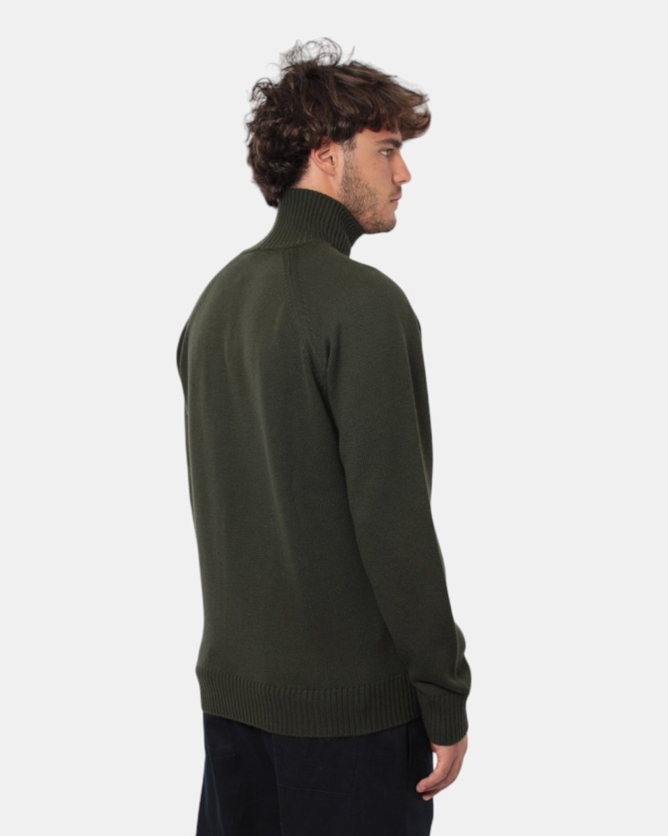 MAGLIA A LUPETTO PAOLO PECORA - 5334 MILITARE - 10Decimi