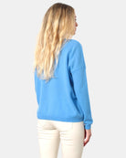 MAGLIA A V CORNFLOWER - 10Decimi