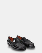 MOCASSINO SEBAGO MOD. CLASSIC DAN PATENT LEATHER - 902 BLACK - 10Decimi