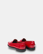 MOCASSINO SEBAGO MOD. CLASSIC DAN PATENT LEATHER - 913 RED - 10Decimi