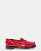 MOCASSINO SEBAGO MOD. CLASSIC DAN PATENT LEATHER - 913 RED - 10Decimi