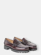 MOCASSINO SEBAGO MOD. DAN LUG - 903 BROWN BURGUNDY - 10Decimi