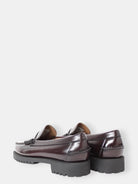 MOCASSINO SEBAGO MOD. DAN LUG - 903 BROWN BURGUNDY - 10Decimi