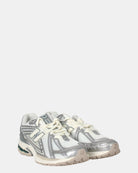 NEW BALANCE MOD. 1906 - SILVER METALLIC/OFF WHITE - 10Decimi