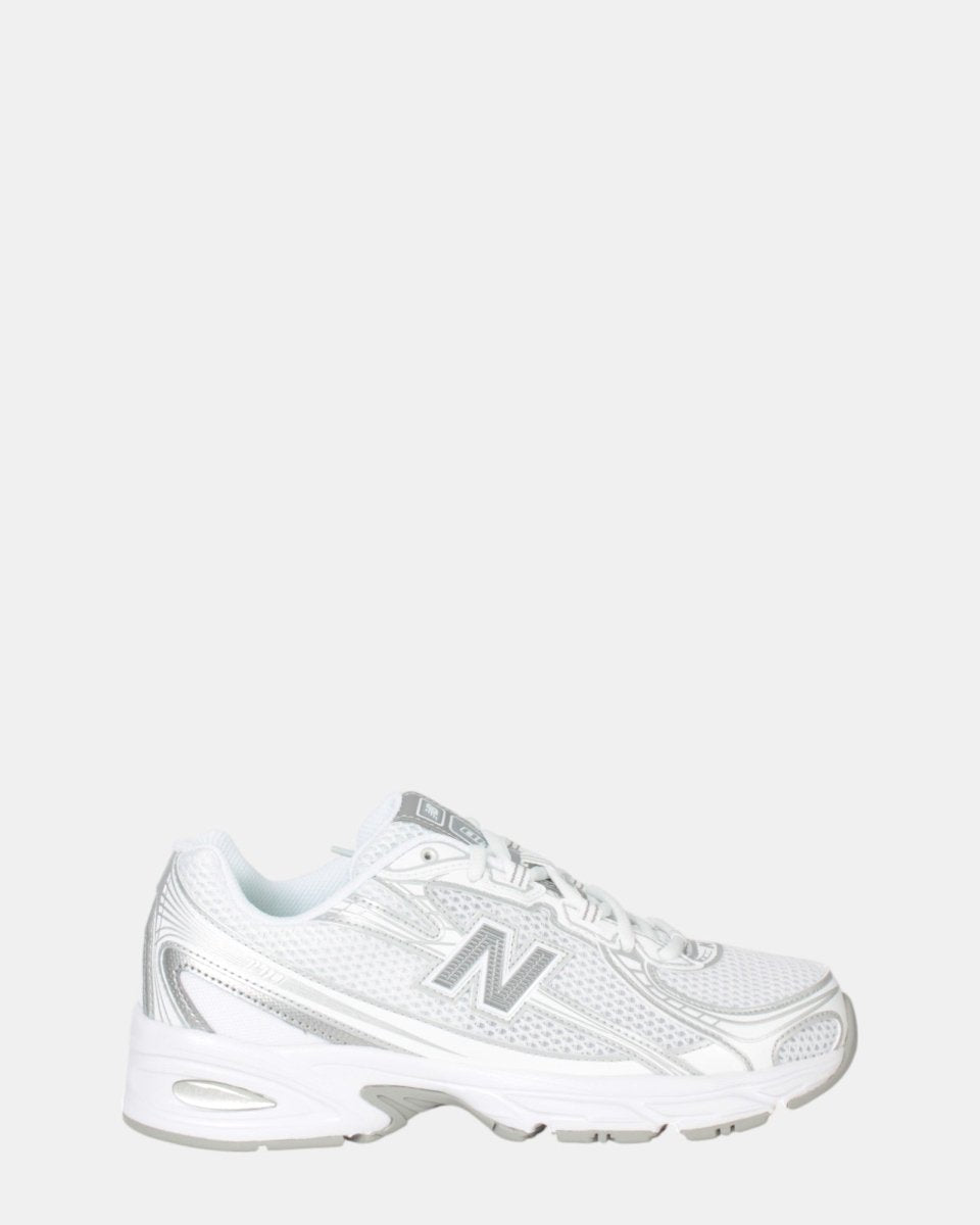 NEW BALANCE MOD. 740 - WHITE/SILVER - 10Decimi