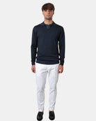 PANTALONE BE.ABLE MOD. LOUIS REGULAR - BIANCO - 10Decimi