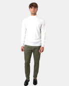 PANTALONE BE.ABLE MOD. LOUIS REGULAR - MILITARE - 10Decimi