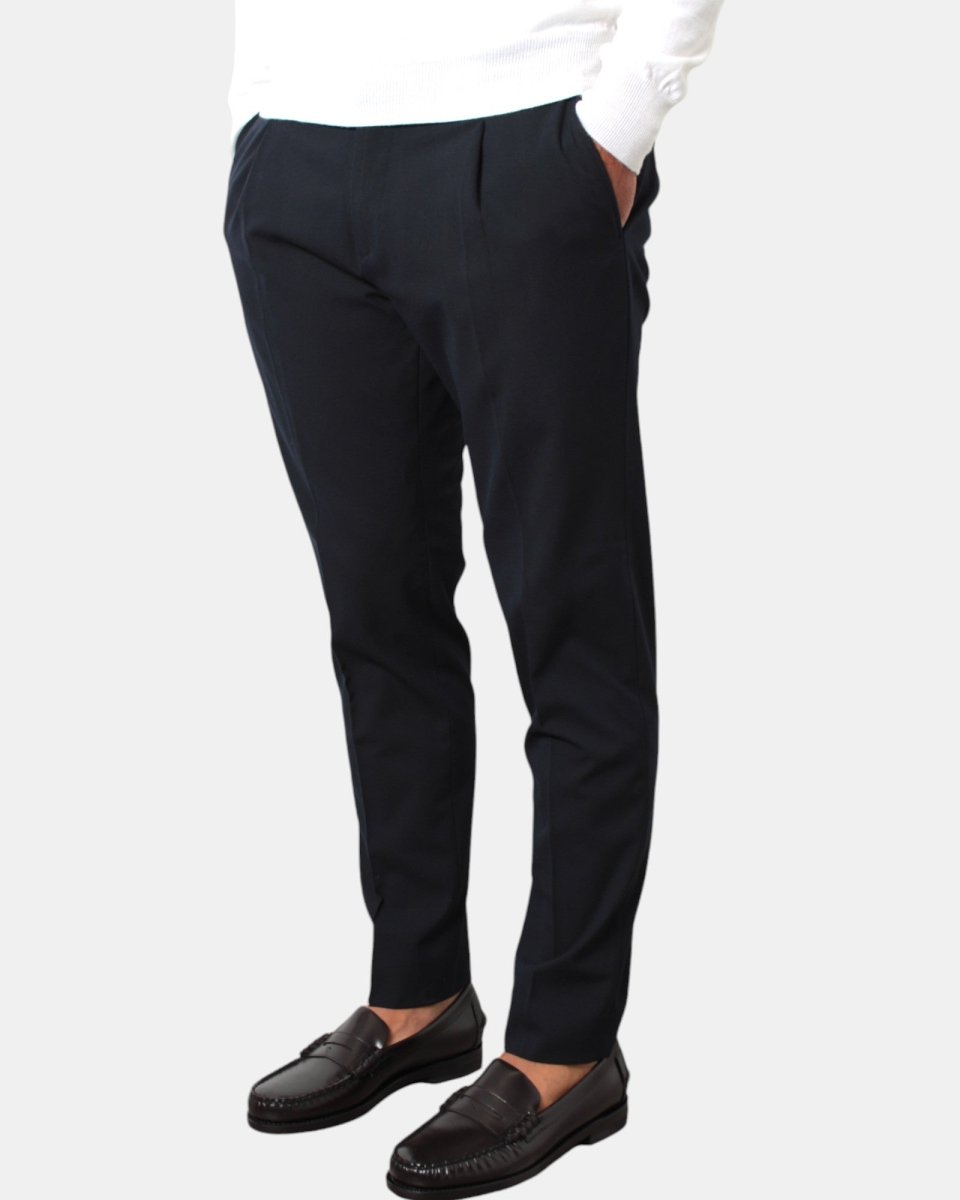 PANTALONE BE.ABLE MOD. RICCARDO - BLU SCURO - 10Decimi