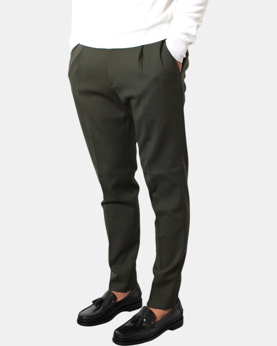 PANTALONE BE.ABLE MOD. RICCARDO - VERDE - 10Decimi