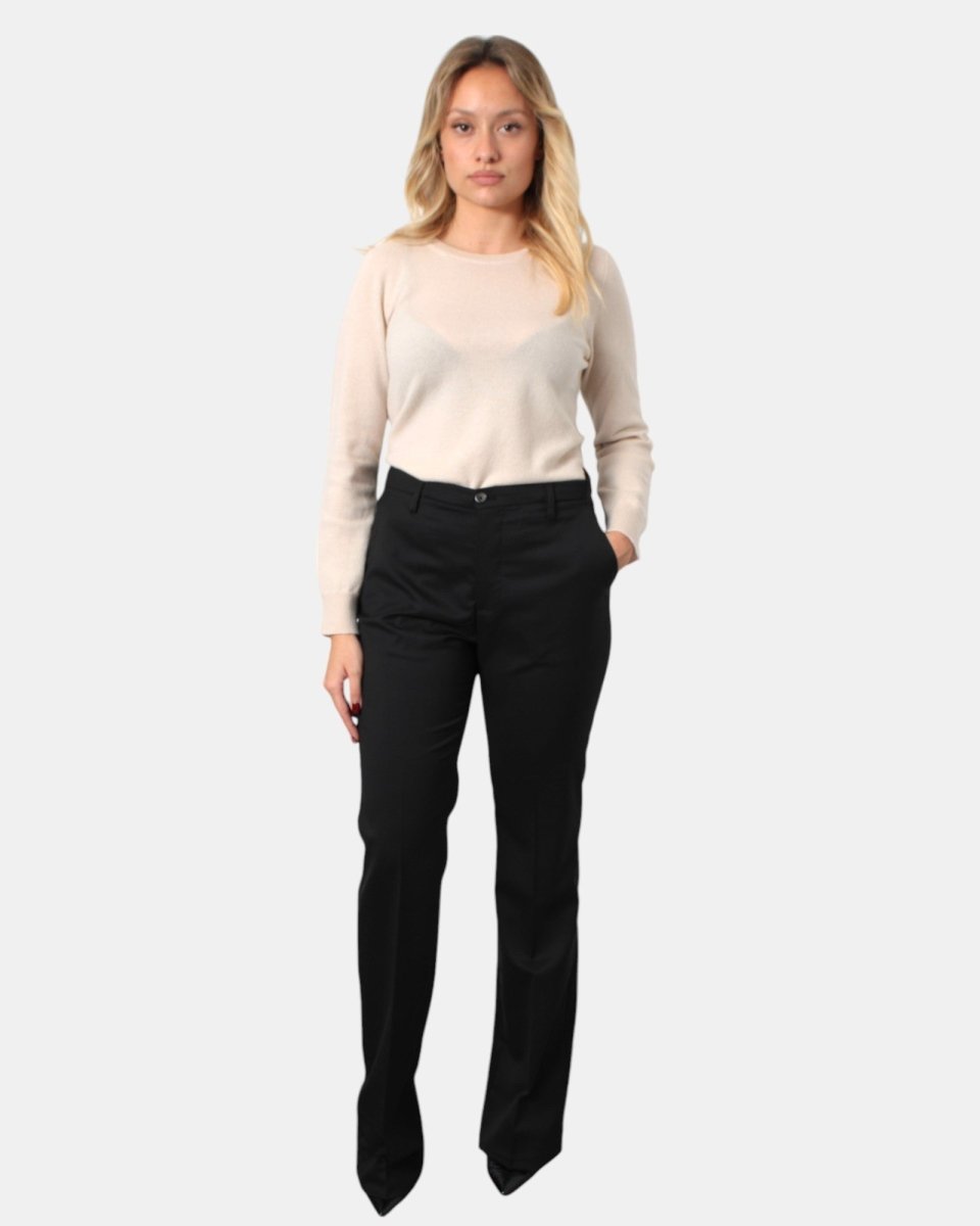 PANTALONE BRIGLIA - 00010 NERO - 10Decimi