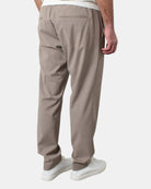 PANTALONE CON COULISSE MICHELE CARBONE MOD. ADAM - 015 FANGO - 10Decimi