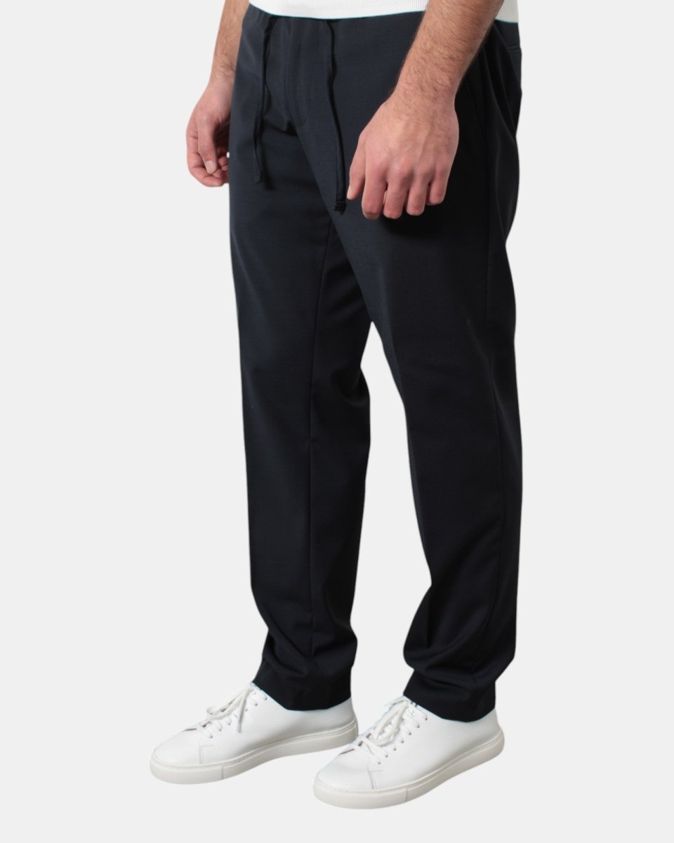 PANTALONE CON COULISSE MICHELE CARBONE MOD. ADAM - 016 NAVY - 10Decimi