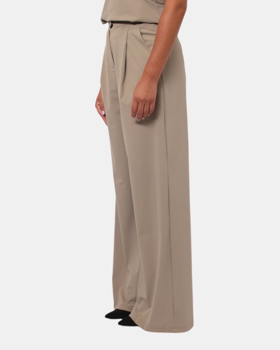 PANTALONE MAX MARA LEISURE MOD. BONN - 001 TORTORA - 10Decimi