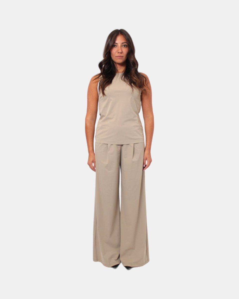 PANTALONE MAX MARA LEISURE MOD. BONN - 001 TORTORA - 10Decimi