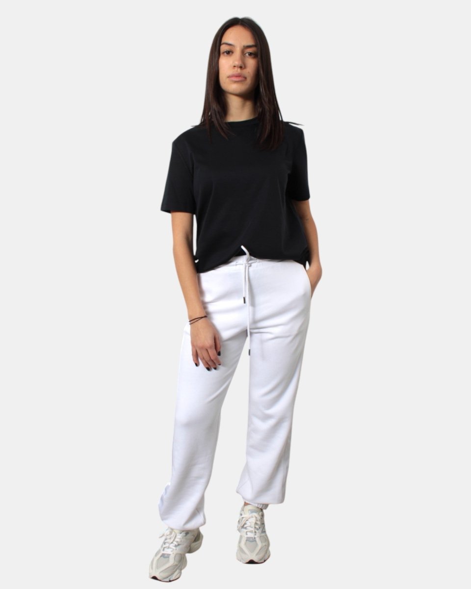 PANTALONE MAX MARA LEISURE MOD. DUDY - 001 BIANCO OTTICO - 10Decimi