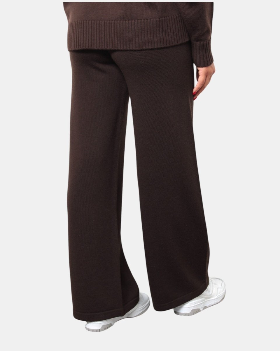 PANTALONE MAX MARA LEISURE MOD. EPOPEA - 003 MARRONE - 10Decimi