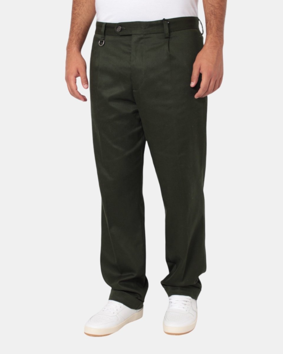 PANTALONE PAOLO PECORA - 5334 MILITARE - 10Decimi