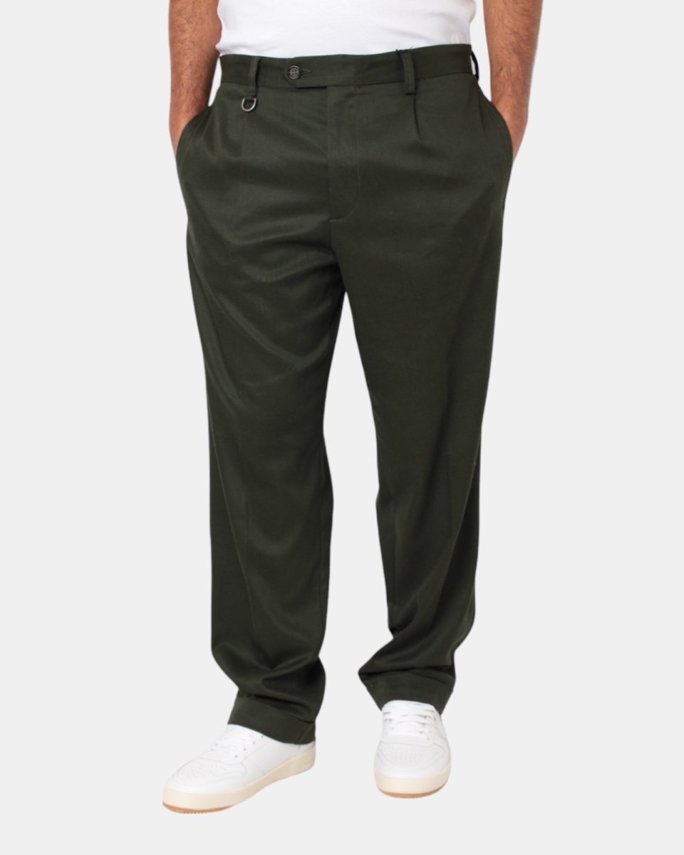 PANTALONE PAOLO PECORA - 5334 MILITARE - 10Decimi