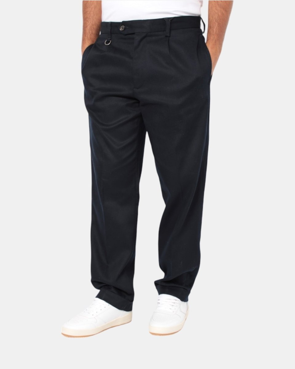 PANTALONE PAOLO PECORA - 6685 BLU - 10Decimi