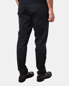 PANTALONE TASCA A FILO MICHELE CARBONE MOD. BRAD CAPRI - 016 NAVY - 10Decimi