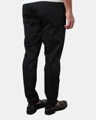 PANTALONE TASCA A FILO MICHELE CARBONE MOD. BRAD CAPRI - 019 NERO - 10Decimi