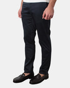 PANTALONE TASCA A FILO MICHELE CARBONE MOD. BRAD PLUS - 016 NAVY - 10Decimi