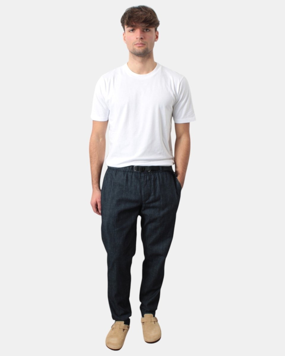 PANTALONE WHITE SAND - 037 DENIM - 10Decimi