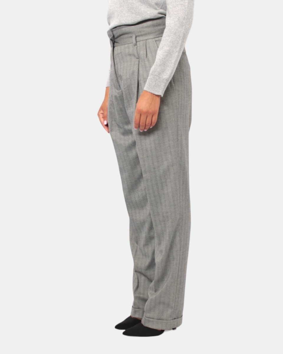 PANTALONE WHITE SAND - 33 GRIGIO - 10Decimi