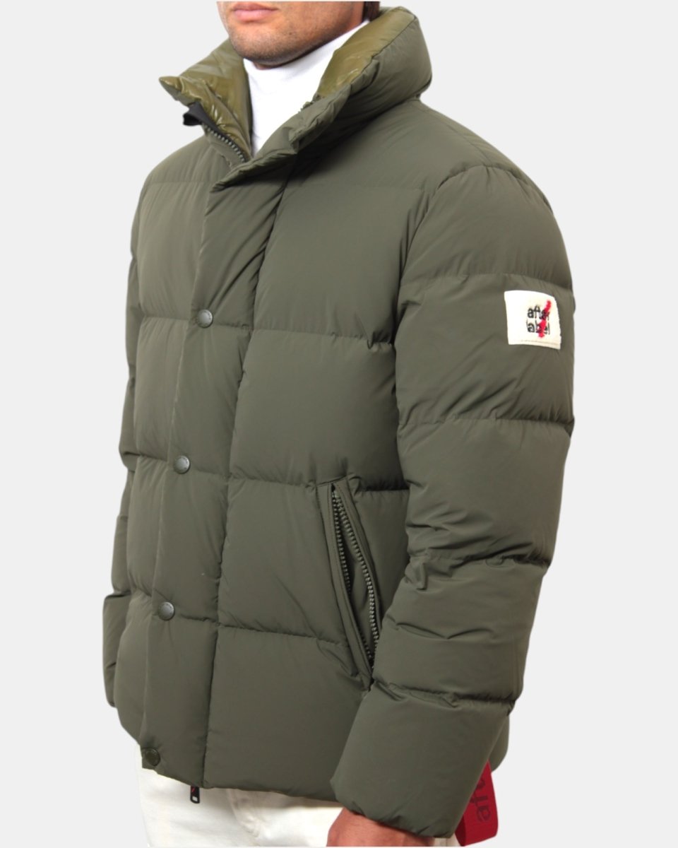 PIUMINO AFTER LABEL MOD. CHAMONIX - VERDE MILITARE - 10Decimi