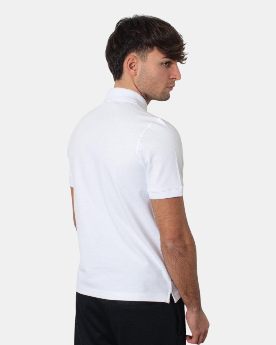 POLO A MANICA CORTA K WAY MOD. AMEDEE - 001 WHITE - 10Decimi