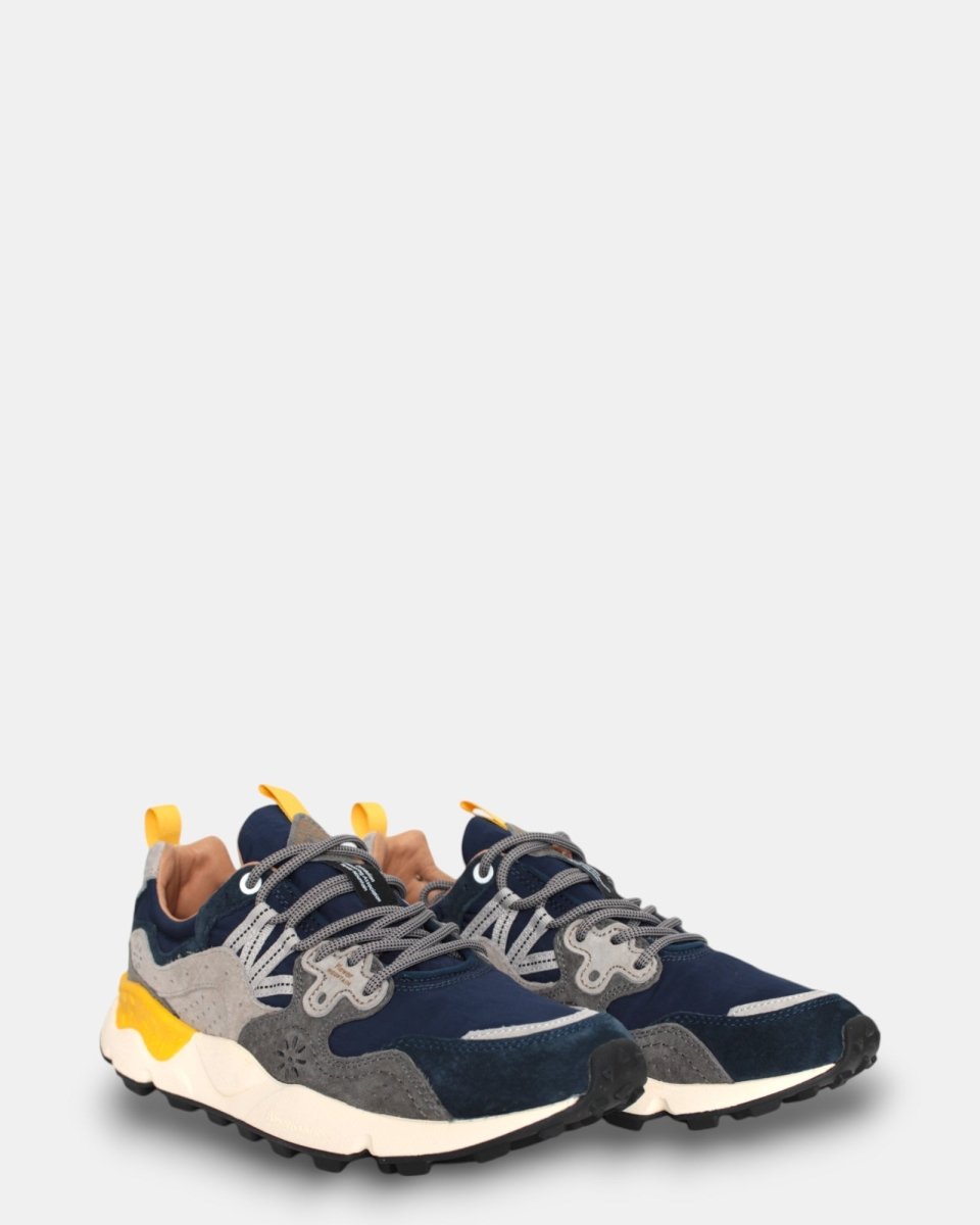 SNEAKERS FLOWER MOUNTAIN MOD. YAMANO 3 - NAVY/BLEU/GREY - 10Decimi