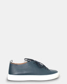 SNEAKERS KJORE PROJECT IN PELLE MARTELLATA - BLUE - 10Decimi