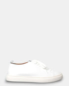 SNEAKERS KJORE PROJECT IN PELLE MARTELLATA - WHITE - 10Decimi