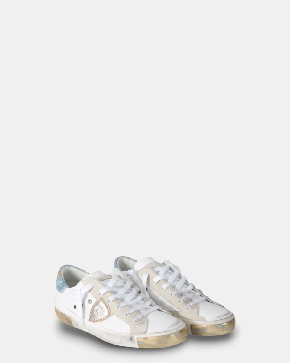 SNEAKERS PHILIPPE MODEL MOD. PRSX LOW - BIANCA - 10Decimi