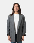 SOLOTRE - Blazer Monopetto Grigio - 10Decimi