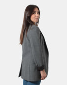 SOLOTRE - Blazer Monopetto Grigio - 10Decimi