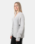 SOLOTRE - Cardigan Grigio - 10Decimi