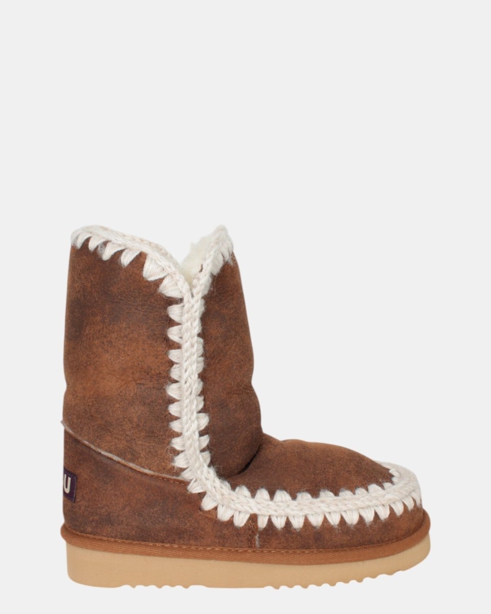 STIVALE MOU MOD. ESKIMO 24 VINTAGE SHEEPSKIN - OLDCOG - 10Decimi