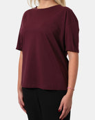 T - SHIRT JIJIL - DARK WINE - 10Decimi