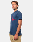 T - SHIRT ROY ROGER'S MOD. FLOCK EST - BLU - 10Decimi