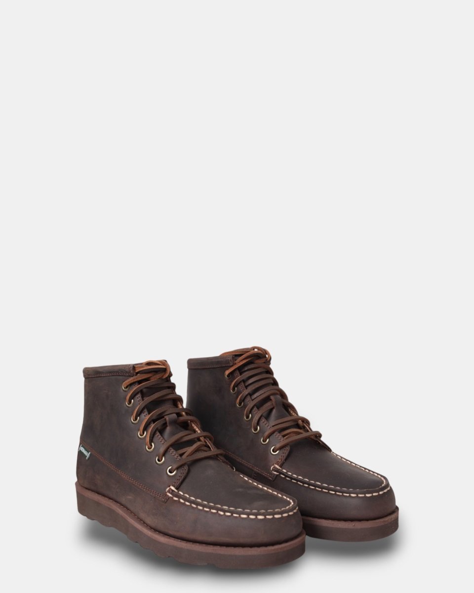 TRONCHETTO SEBAGO MOD. TALA MID CRAZY HORSE - 920 TOTAL DK BROWN - 10Decimi