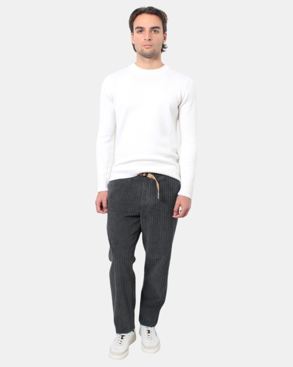 WHITE SAND - Pantaloni Grigio - 10Decimi