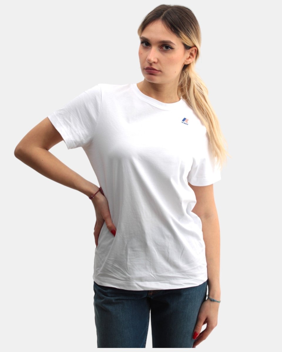 K WAY - T-shirt White - 10Decimi