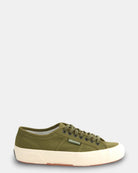 SUPERGA - Sneakers Green/off White - 10Decimi